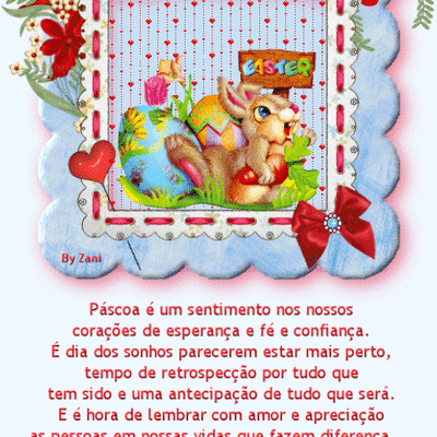 Páscoa é um senti...