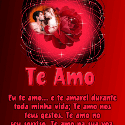 Te Amo. eu te...