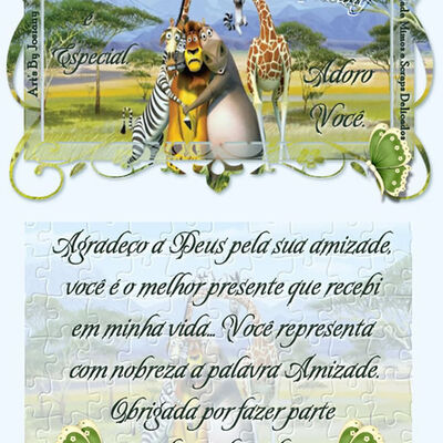 Agradeço a Deus...